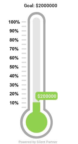 fundraising thermometer?currency=dollar&current=200000&goal=2000000&color=9b2d39&size=medium