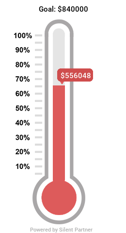 Overall fundraising thermometer