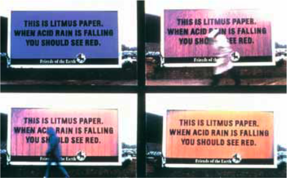 Acid rain litmus campaign