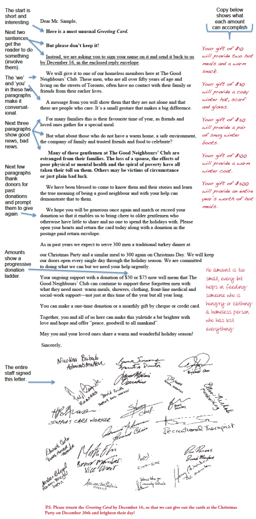 Write A Compelling Christmas Donation Letter This Giving Season
