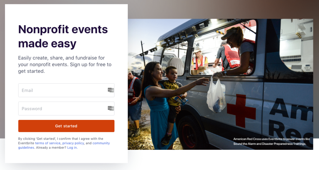 Nonprofit events made easy