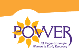 POWER Logo The Pennsylvania Organization for Women in Early Recovery
