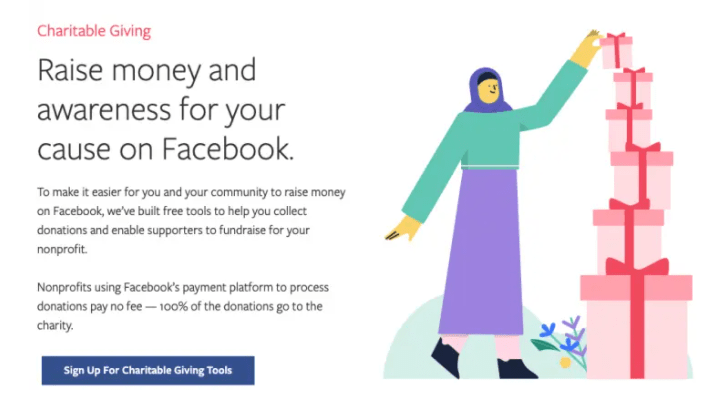 giving tuesday campaign ideas facebook giving tools