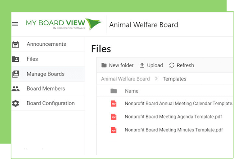 board-portal-software-builtin-board-template