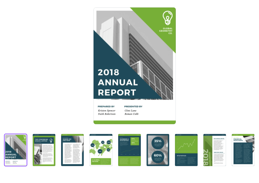 Nonprofit Annual Report Template and Examples 2018