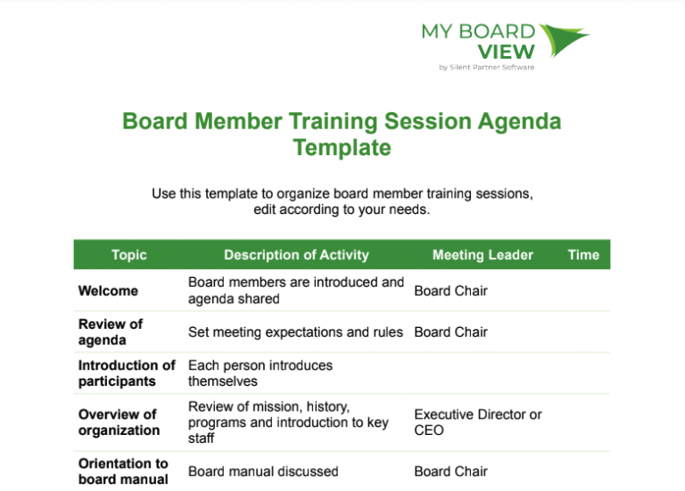 The ESSENTIAL Nonprofit Board Member Guide & Board Templates